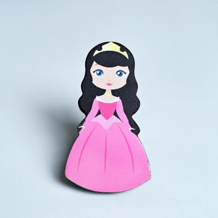 Handmade Acacia Wood Princess Handle Set